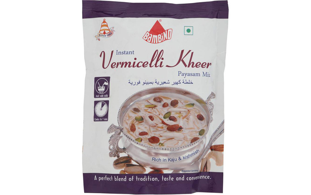 Bambino Vermicelli Kheer Payasam mix   Pack  500 grams